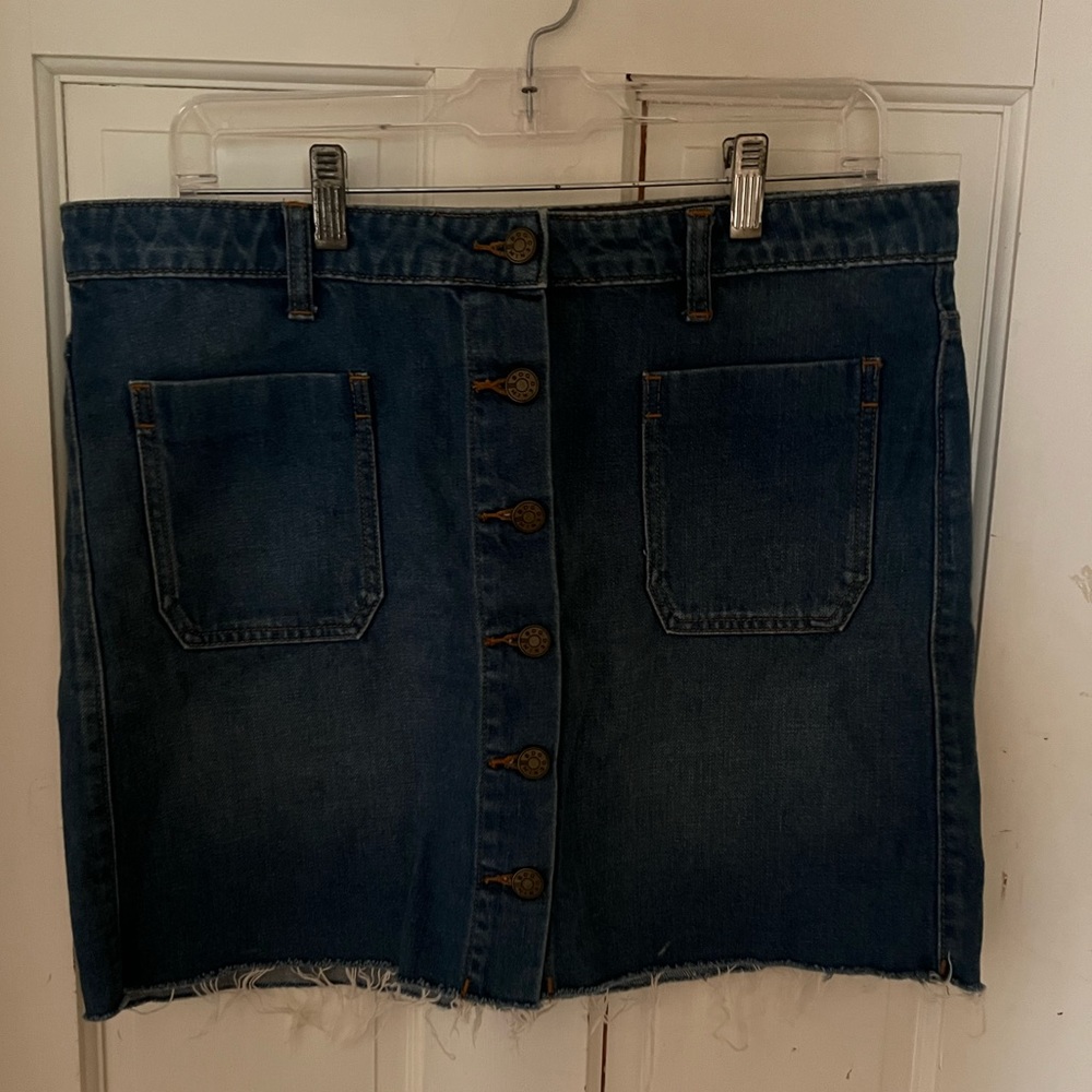 BDG Denim Mini Skirt